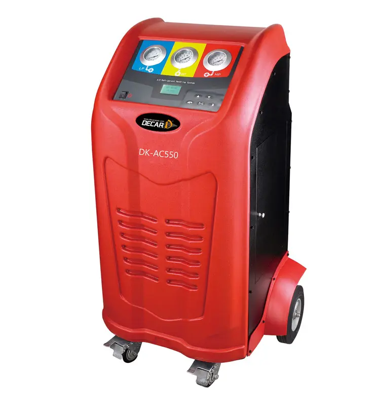 Máquina de recuperación de refrigerante para coches, DK-AC550, proveedor de China, usd