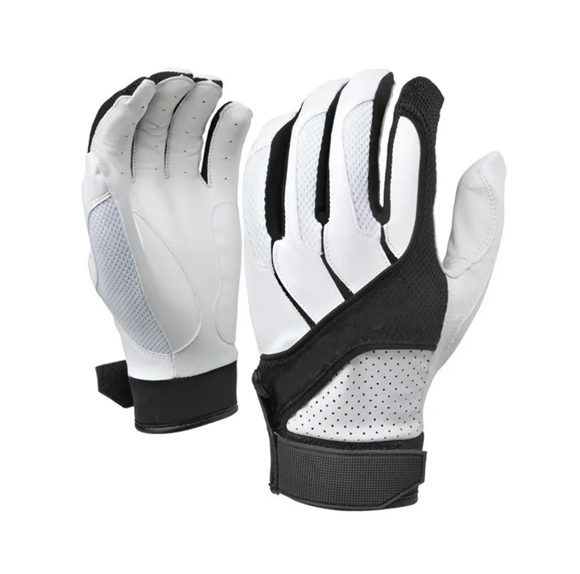 Personnalisé gants de baseball de conception fraîche goatleather gants de frappeur