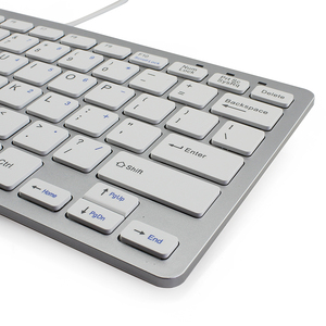 El último teclado Mini con cable de especificación de superficie, teclado de ordenador, estructura X, teclado de ordenador portátil