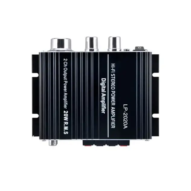 LP-2020A 20Wx2 Araba Amplifikatör Lp2020a HiFi Dijital Ses Stereo Güç Amplifikatörleri