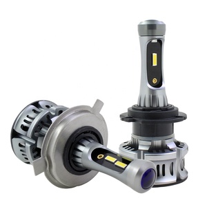 Yeni otomatik araba kafa lambası XT7 60W Led far 6000K tek ışın led far mavi ortam ışığı - Product Image 3