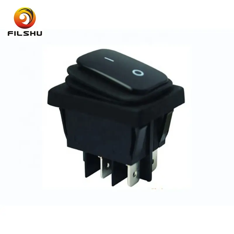 Interruptor basculante impermeable KCD 10A 250V AC T125 16A 125(250)V AC T85/interruptor eléctrico