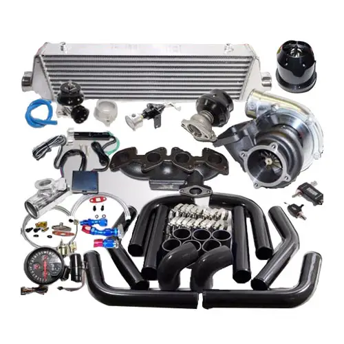 Kit turbo gt35 turbo para conjunto de 87-92 vw jetta/golf li, com 16 válvulas 2.0l, 1984cc, t3, universal turbo kit