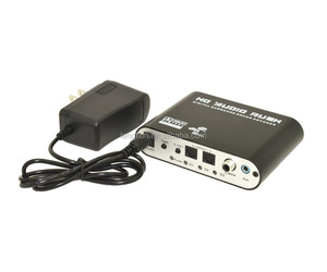 5.1 数字音频音频解码器转换器光学 SPDIF 同轴 AC3 DTS 立体声音频到 5.1CH 6RCA 模拟音频家庭影院 - Product Image 1
