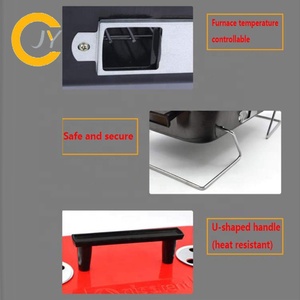 去任何地方木炭烧烤便携式户外吸烟者烧烤 - Product Image 6