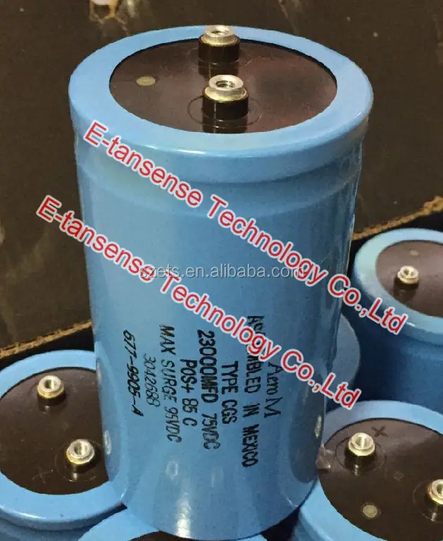 Condensadores electrolíticos para Aero M23000UF/ 75V, condensadores de radio