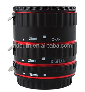 Fotoğrafçılık DSLR kamera otomatik odaklama Af makro uzatma tüpü Canon Lens için