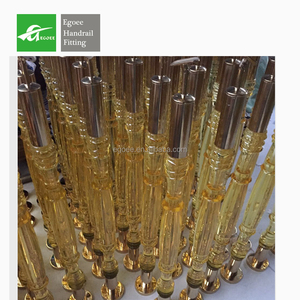 Çin fabrika fiyat şeffaf akrilik balkon ve merdiven korkulukları ekonomik maliyetle korkuluklar - Product Image 4