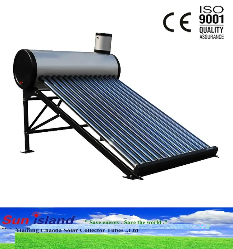 sfiato aria a bassa pressione riscaldatore di acqua solare con serbatoio assistente