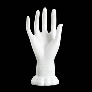 <strong>China</strong> Factory Direct Selling Wholesale People Hand Shape Ceramic Home Decor for Hotel - Product Image 1