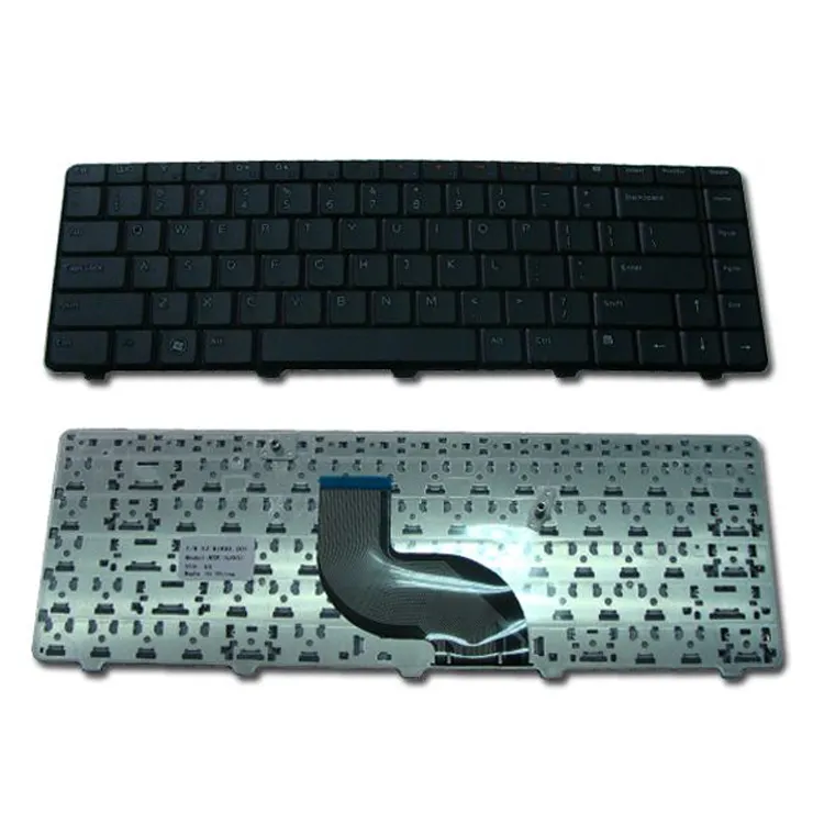 Vente chaude clavier n4010 sp disposition pour dell ordinateur portable clavier de remplacement pour ordinateur portable clavier d'ordinateur portable espagnol