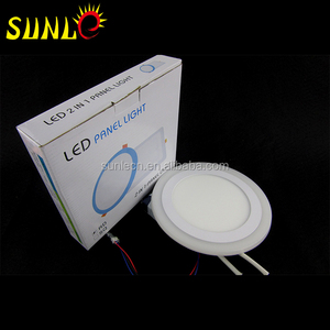 天井LEDパネルライトラウンドSLBL063表面タイプ6 3w rgb調光可能LEDパネルライト - Product Image 2