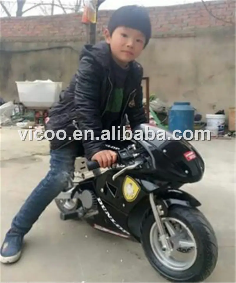 Mini motocicleta de bolsillo de 125cc de China, mini bicicletas de tierra