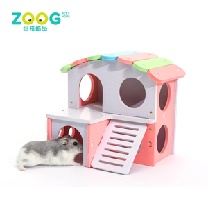 宠物屋 Chinchilla 刺猬豚鼠房子仓鼠笼玩具小动物床宠物用品