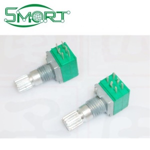 Electrónica Inteligente Tipos de Potenciómetro 09 Tipo A50K B50K Control de Volumen Potenciómetro Dual RV09 Potenciómetro Ajustable - Product Image 2