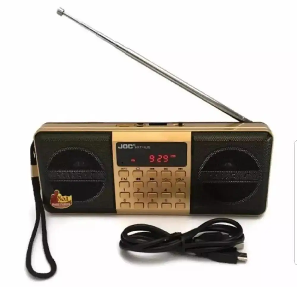 Portable mini haut-parleur avec radio fm entrée usb/mini radio fm/radio fm balayage automatique H055U