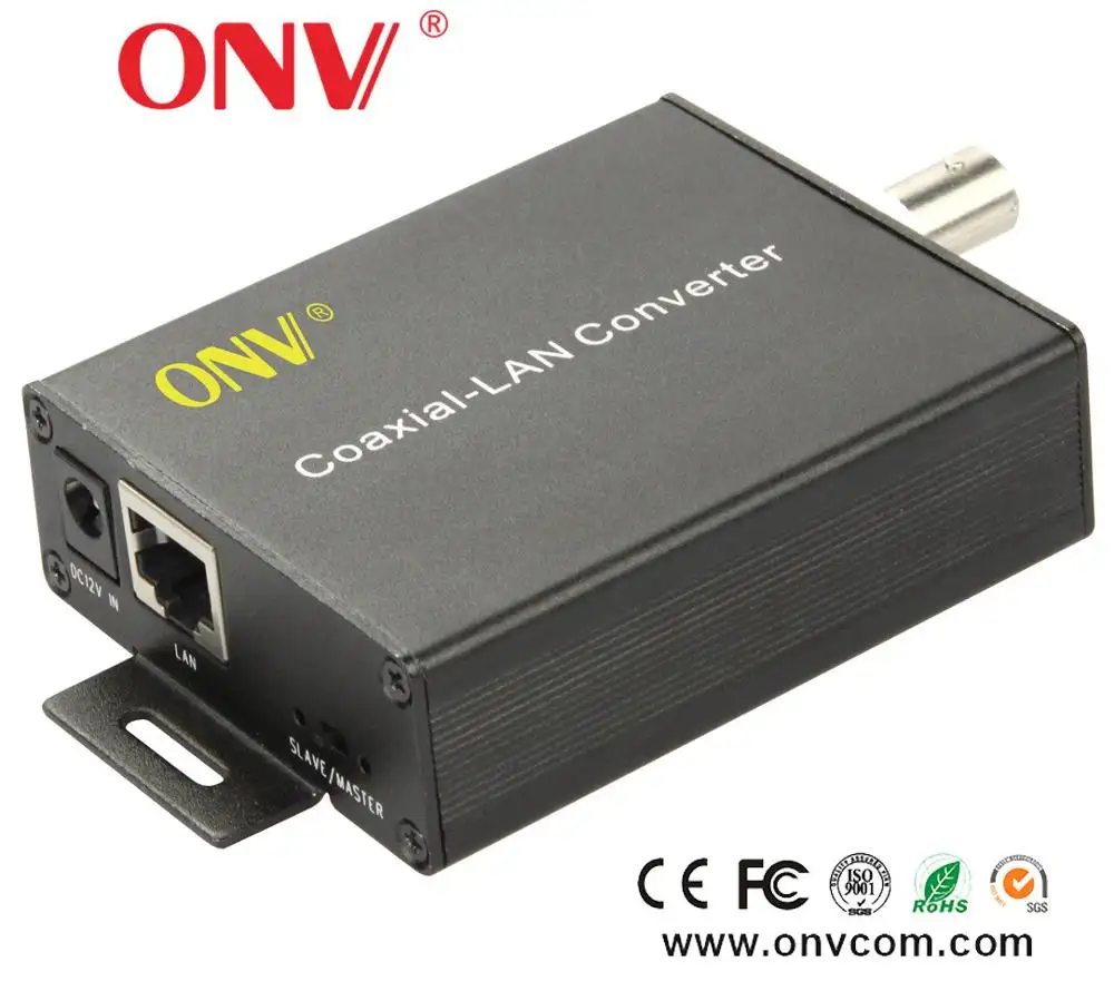 EoC Ethernet al Convertitore Coassiale Utilizzato per L'accesso Ai Dati Internet per CATV Rete via Cavo Coassiale BNC 485 Coassiale a rj45