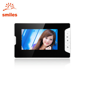 Monitor de sistema de intercomunicación con timbre de puerta de vídeo inteligente con cable de 7 pulgadas al por mayor con lector de tarjetas RFID y kits de cámara para uso doméstico - Product Image 2