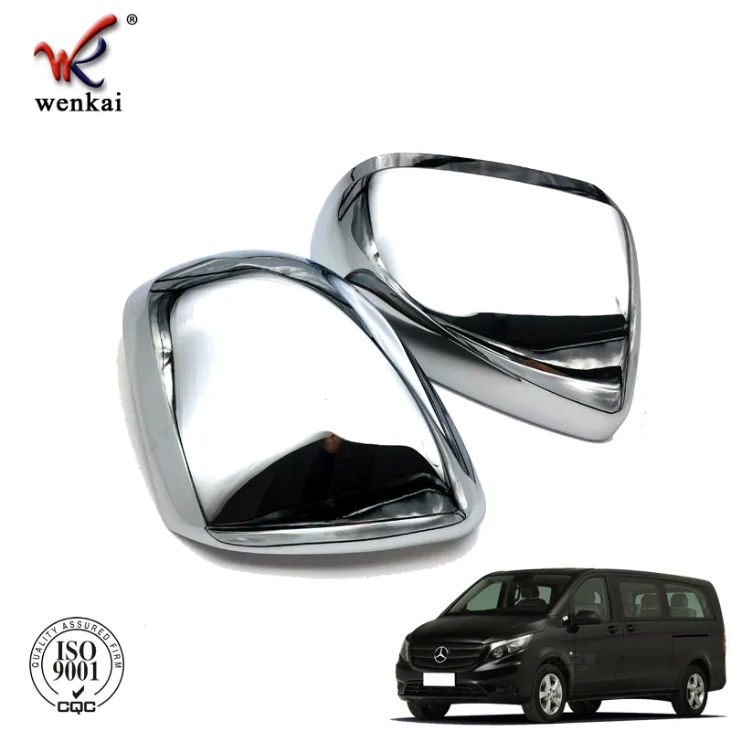 Voor Mer afstaat Benz Vito Metris 2014-2018 Rear View Side Deur Mirror Cover Trim