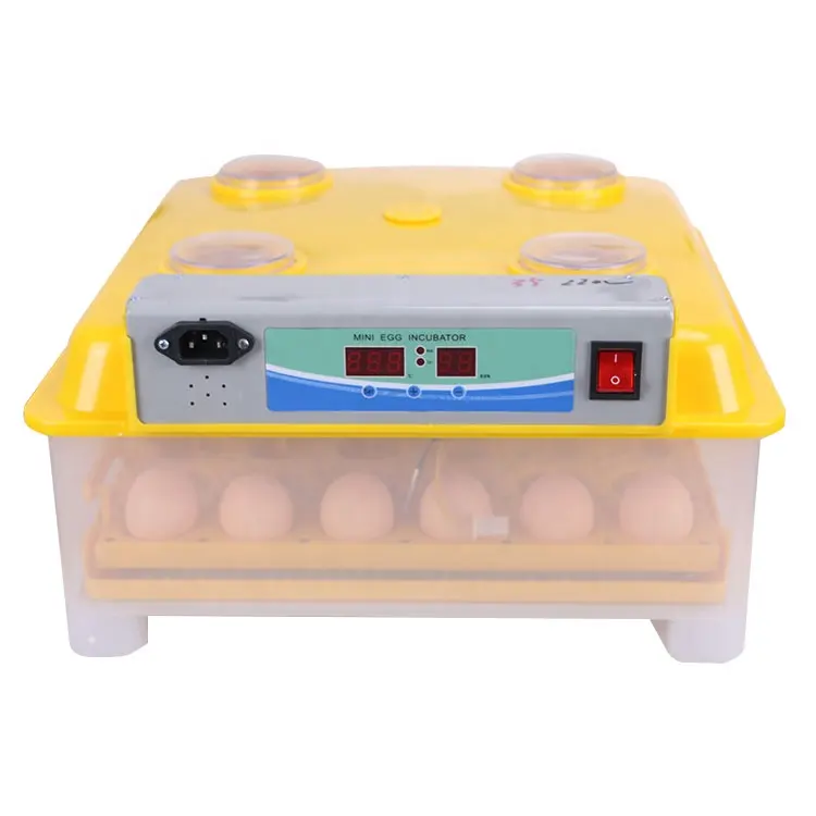 WEIQIAN elettrico per uso professionale completamente mini incubatrice automatica dell'uovo del pollo 35 uova di gallina incubatrice per la vendita