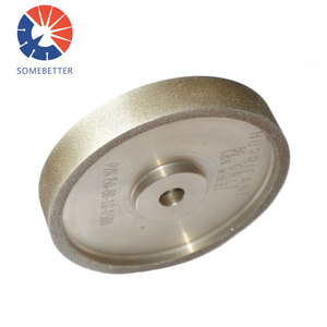 D6 * H1 1/4 * T1 <span class=keywords><strong>7</strong></span>/ 8 * X1/8 inç elektroliz CBN elmas taşlama tekerleği için woodturning araçları