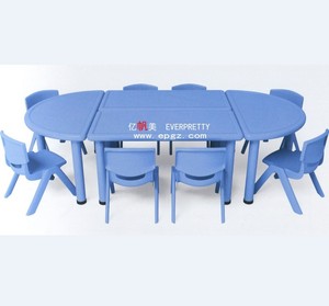 เก้าอี้และโต๊ะพลาสติกสำหรับเด็กเฟอร์นิเจอร์สำหรับเด็กดีไซน์ทันสมัย - Product Image 1