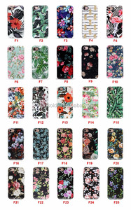 Yeni için iphone aksesuarları iphone 7 +, yazıcı çiçek serisi tpu telefon kılıfı için iphone7 +
