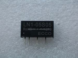 Fixed <strong>Input</strong> 1W DC/DC Converter 3.3V/5V/12V/15V/24V to Dual <strong>Output</strong> 3.3V/5V/9V/12V/15V/24V Unregulated 1KV,<strong>1</strong>.5KV,3KV Isolated - Product Image 1