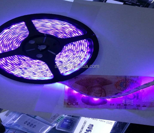 白色 PCB SMD3528 led灯 365nm 395nm 406nm UV LED 软灯条 - Product Image 4
