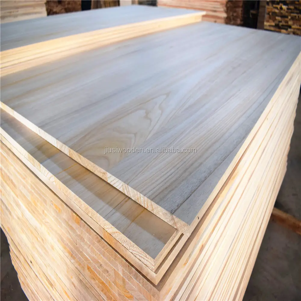 Paulownia placas de madeira, tipo pinha, madeira e madeira sólida tipo serra de alta qualidade preço barato