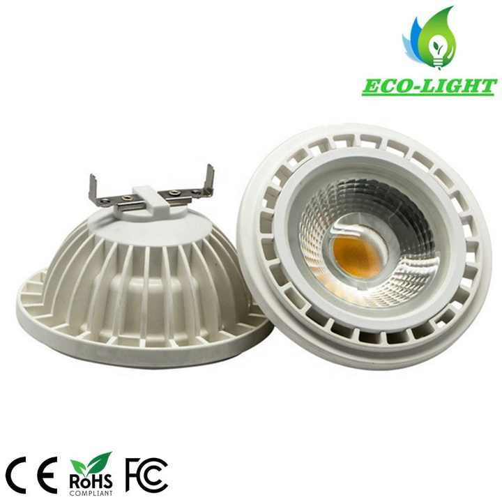 2 года гарантии 220 V 230 V cob 10 W 12 W 15 W Отражатель лампы ar111 светодио дный G53