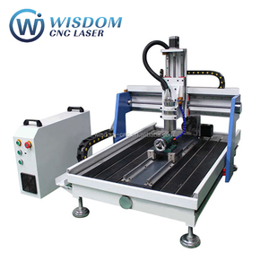 Enrutador CNC de madera para escritorio, WS-6090, pequeño, con control DSP, 6090
