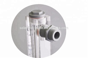水流量计30 gpm 2GPM 5GPM丙烯酸反渗透水流量计面板安装flujomedor - Product Image 3