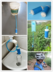 Filtro per l'acqua UF di grande portata per la casa che beve il sistema alimentato a gravità per il trattamento della gravità dell'acqua da campeggio all'aperto - Product Image 6