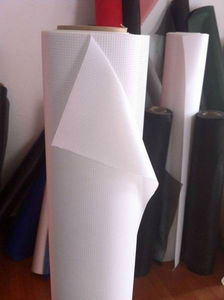 Bonita nueva llegada, pancarta de malla de PVC blanco, lona de malla de vinilo con fabricación para impresión