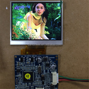 3.5&quot; inch TFT <strong>lcd</strong> screen <strong>module</strong> <strong>with</strong> the <strong>VGA</strong> and CVBS signal <strong>input</strong> driver board