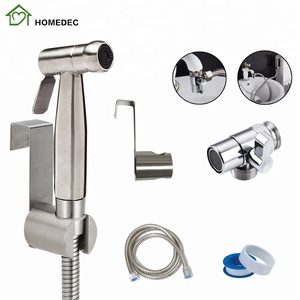 Bide sıcak ve soğuk bide sprey el musluk püskürtme tuvalet su hortum eki için lavabo. - Product Image 1
