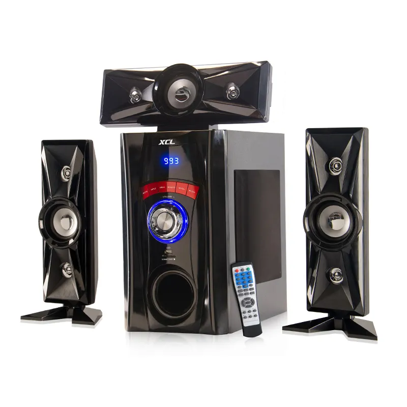 Altavoces portátiles con subwoofer creativo 3.1 Con DVD CD