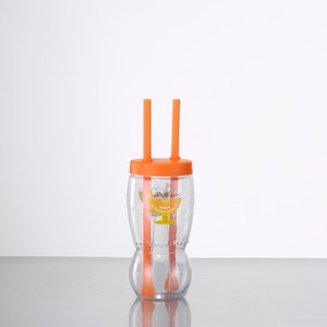900ml2コンパートメントPVCプラスチックカップツインスプリットコーヒーシェアカップ - Product Image 6