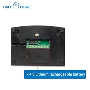 Sistema de alarma GSM de seguridad para el hogar controlado por aplicación Respaldo de batería inalámbrico y recargable para uso doméstico - Product Image 4