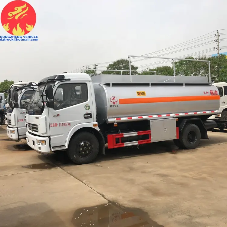 dongfeng small 5000 liters fuel tanker truck,fuel dispensing truck,fuel tanker truck for sale