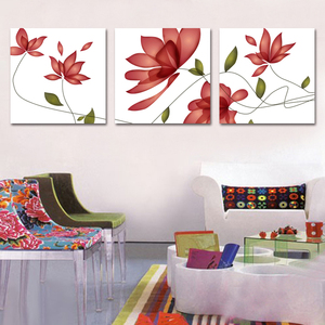 Özel tasarım yüksek kaliteli sanat boyama oturma duvar dekoratif kurulu - Product Image 2