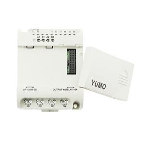 Vendita calda AF-10MR-D2 12/24VDC 6 punti DC digitale di ingresso 4 punti di uscita a relè Mini programmable logic controller PLC controller - Product Image 4