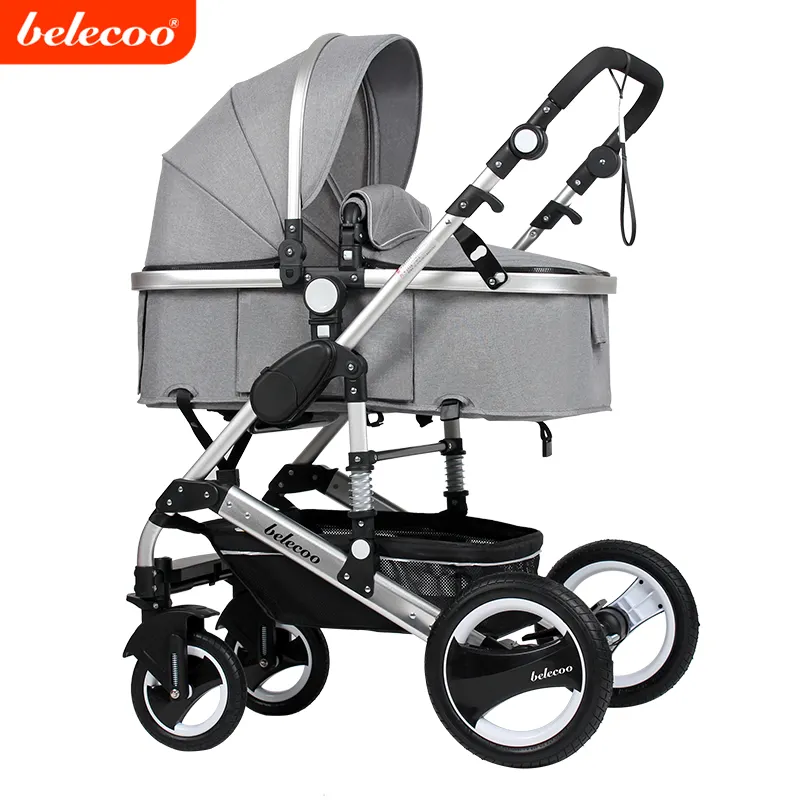 New design belecoo brand baby stroller 3 in 1 2017 child pram with EN1888