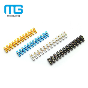 נמוך מתח חשמלי חוט מחבר pcb 100 amp פלסטיק ספייד בורג מסוף בלוק