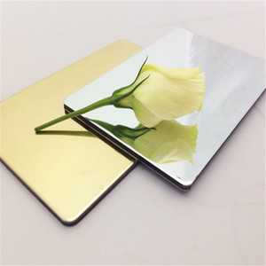 Rivestimento per facciate acm a specchio composito in alluminio nero oro argento - Product Image 5