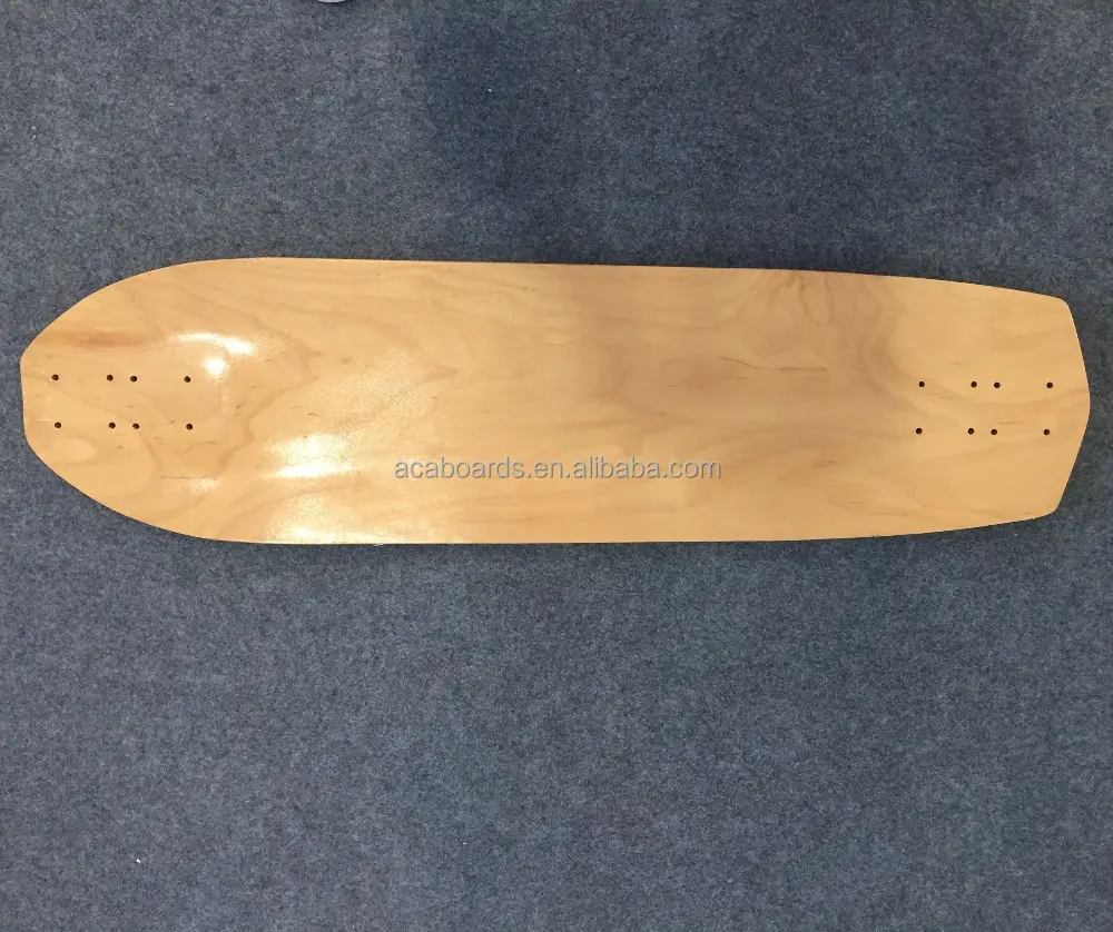 Harga Dek Papan Panjang Serat Kaca Kelas Atas Skateboard Penuh OEM