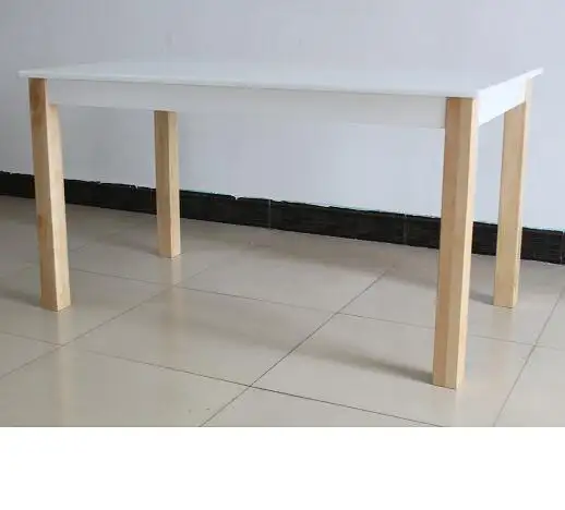 Juego de mesa de comedor para restaurante, juego de mesa blanco de diseño moderno