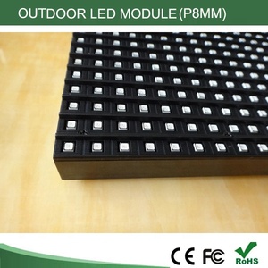 P8 açık rgb tam renkli smd led video ekran modülü p8 led ekran paneli kurulu 256x128mm - Product Image 4