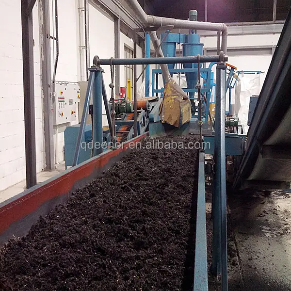 Auto Tire Recycling Machine For Scrap Tire Powder Recycling Plant waste tyre rubber powder equipment manufacturer